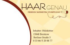 Salon Haargenau Inh. A. Hülskötter